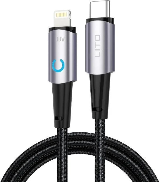 LITO 1m Fast Charging USB‑C to USB‑C Cable – Durable TPE