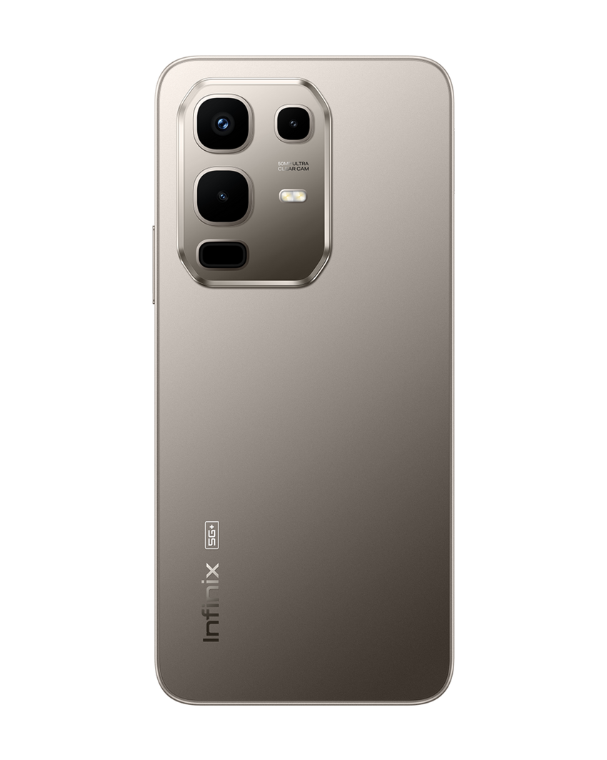 Infinix NOTE 50X 5G Smartphone – 256GB, 8GB RAM, Titanium Grey