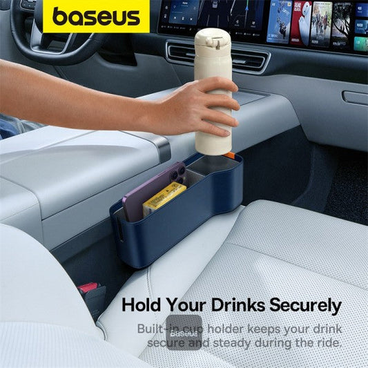 Baseus Car Seat Gap Organizer with Cup and Phone Holder