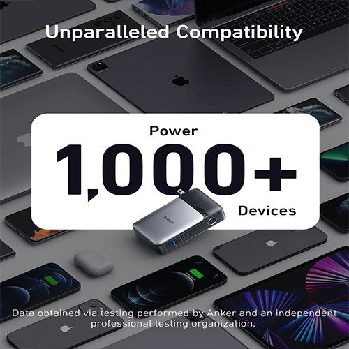 Anker GaNPrime 733 Power Bank: 65W Portable Charger with 10,000mAh Battery