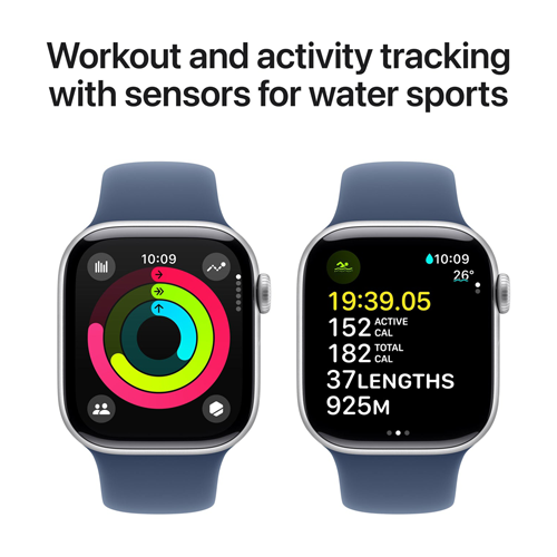 Apple Watch Series 10 GPS 42mm with Sport Band (English Edition)