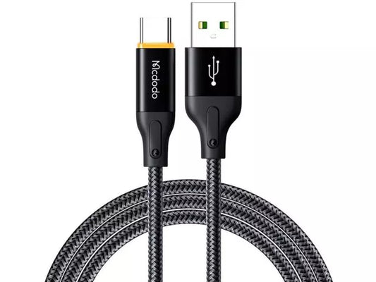 Mcdodo CA-3010 1.2m Nylon Braided Auto Power-Off Lightning Cable