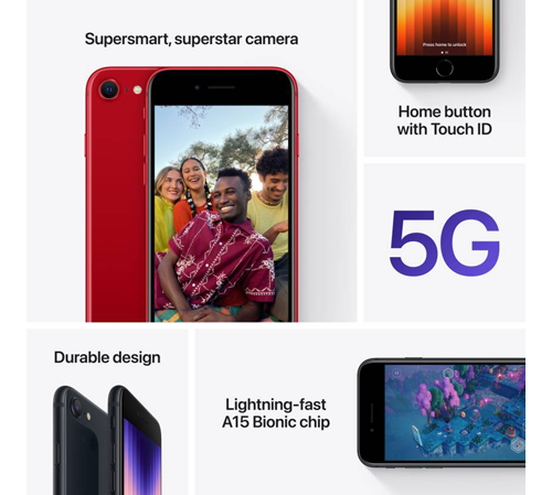 iPhone SE 5G 3rd Gen 64GB (Middle East Version)