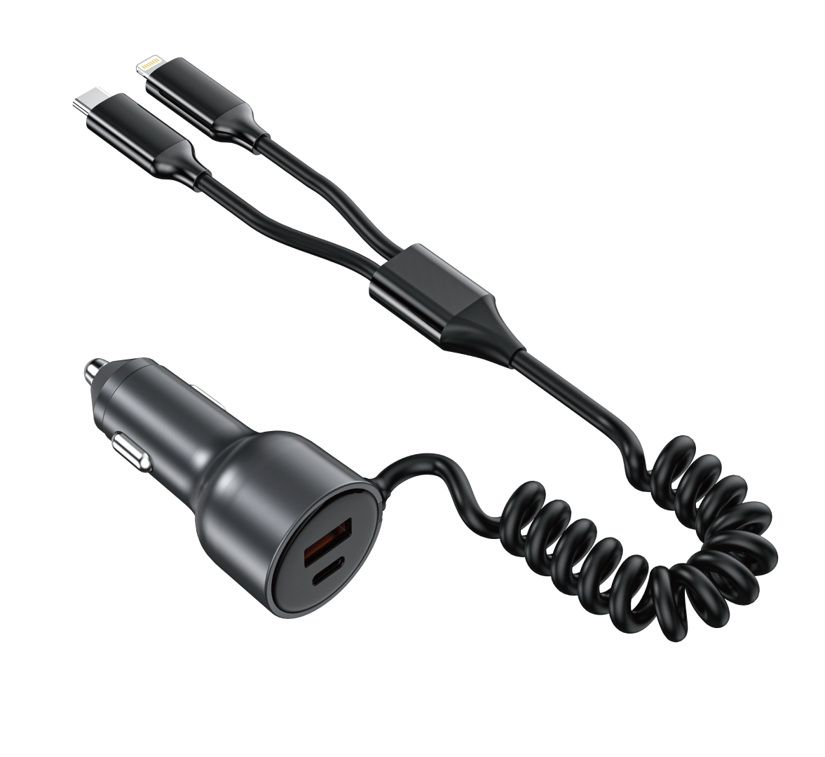 Asli Global PrimusCharger Max 65W Dual-Port Car Charger