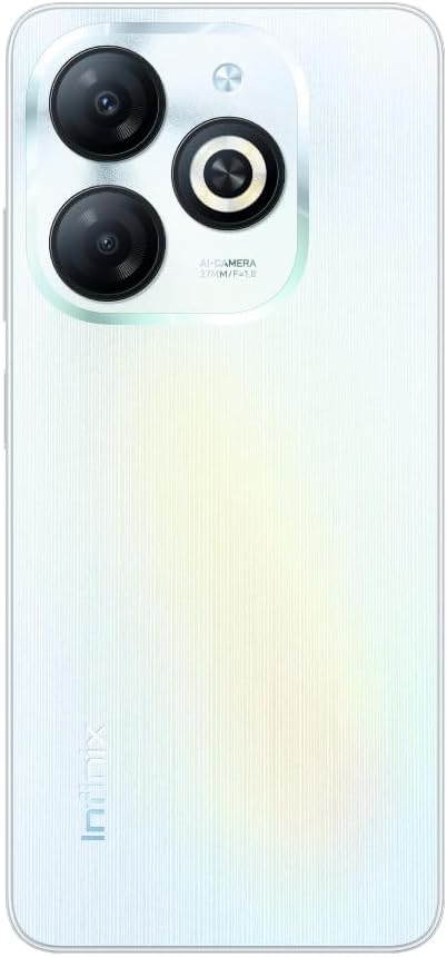 Infinix Smart 8 64GB 4GB RAM White 6.6" 5000mAh Smartphone
