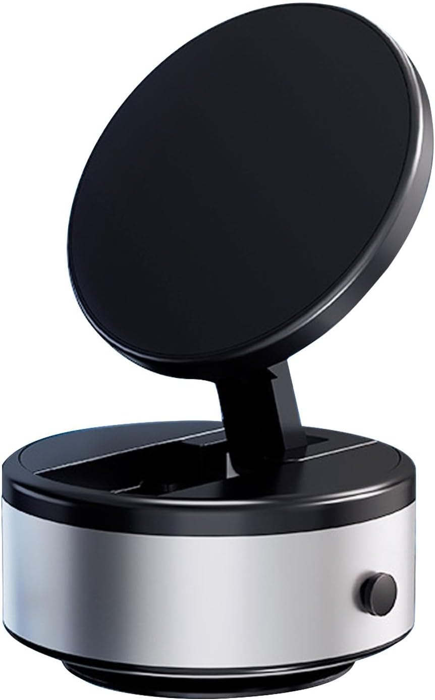 Magnetic Smart Vacuum Suction Phone Holder for Car Dashboard