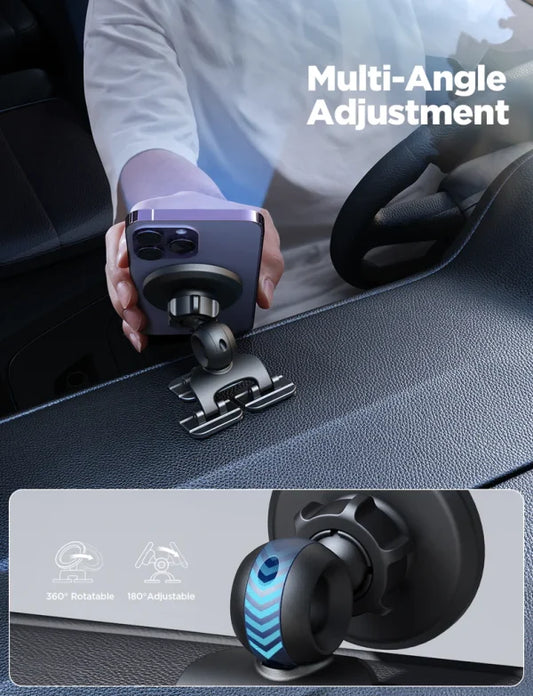 Magnetic Car Air Vent Phone Holder JR-ZS366 Black