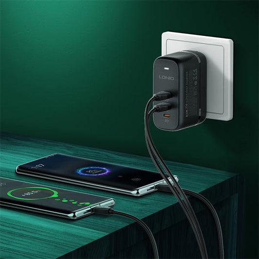 65W GaN Super Fast Charger Q367 – Ultra‑Compact Power for All Devices