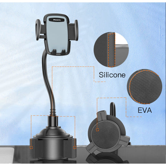 Yesido C112 Auto Extending Car Cup Phone Holder Flexible Arm