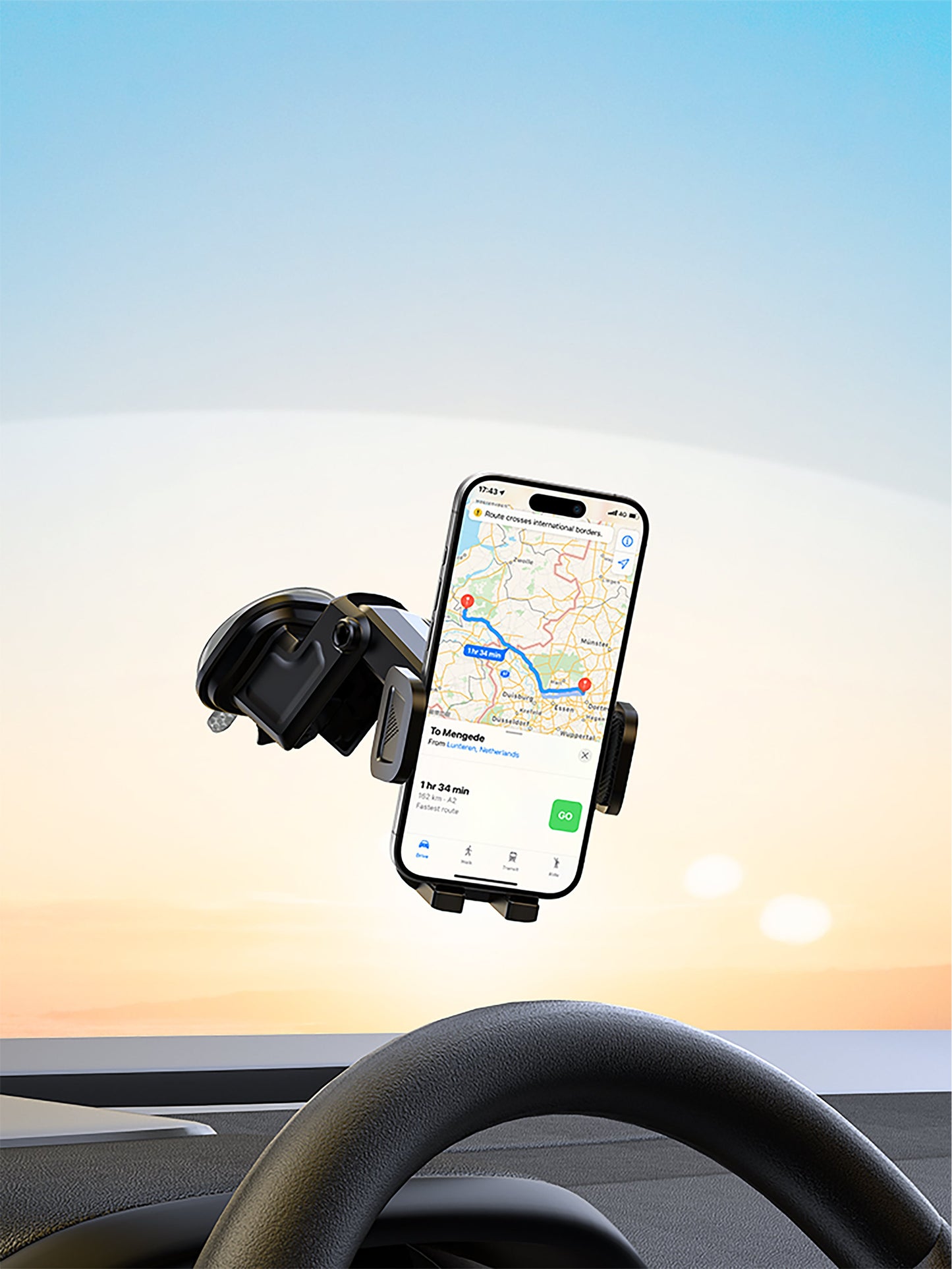 90% Motogrip Secure90 Universal Black Car Dashboard Phone Mount