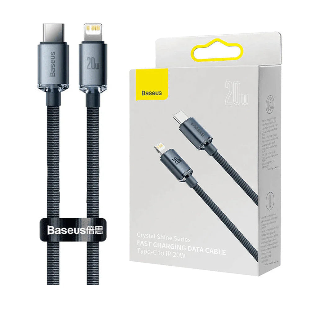 Baseus Crystal Shine USB-C to Lightning Cable 20W Fast Charging
