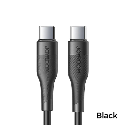 60W Fast-Charging Type-C to Type-C Cable 1.2m Black