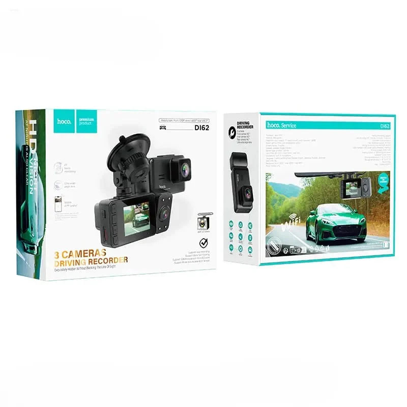 Hoco DI62 4‑inch Full HD WiFi Car Dash Cam