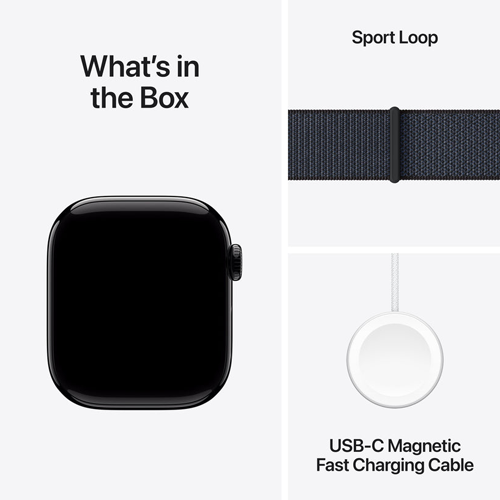 Apple Watch Series 10 GPS 46mm with Sport Loop (Middle East Version)