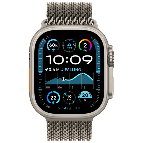 Apple Watch Ultra 2 GPS + Cellular 49mm with Milanese Loop (English Edition)
