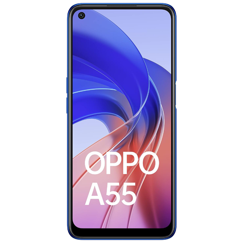 OPPO A55 4GB RAM 128GB Storage Rainbow Blue Smartphone