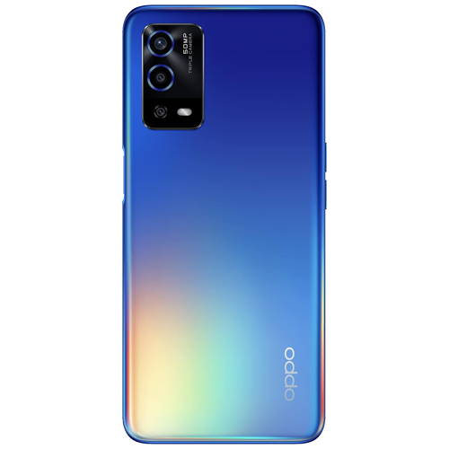 OPPO A55 4GB RAM 128GB Storage Rainbow Blue 5G Smartphone