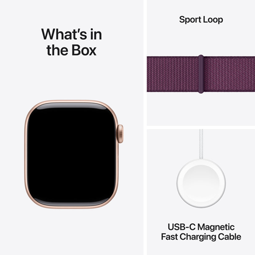 Apple Watch Series 10 GPS + Cellular 46mm with Sport Loop (Middle East Version)