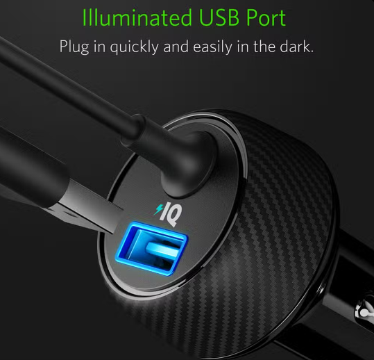 Anker PowerDrive 2 Elite Dual-Port 24W Lightning Car Charger