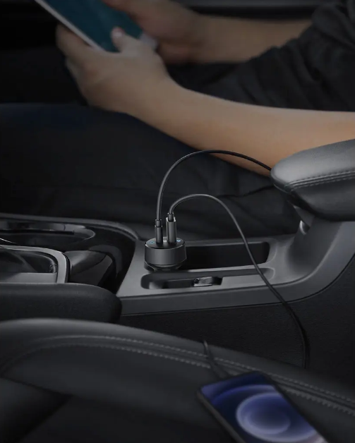 Anker PowerDrive PD+2 35W Dual-Port Car Charger Black