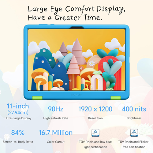 Honor Pad X8a 11-inch Kids Edition Wi-Fi Tablet with 128GB Storage