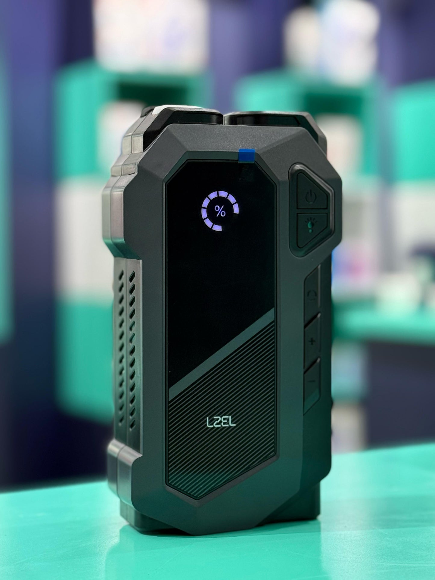 LZEL EnergizeIgnite X 12,000mAh Car Jump Starter & Compressor