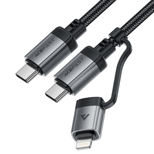 Acefast C20-01 Dual USB‑C to Lightning Fast Charging Cable