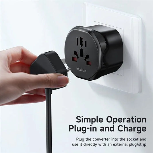 Mcdodo CP-454 Universal UK Travel Power Adapter Compact