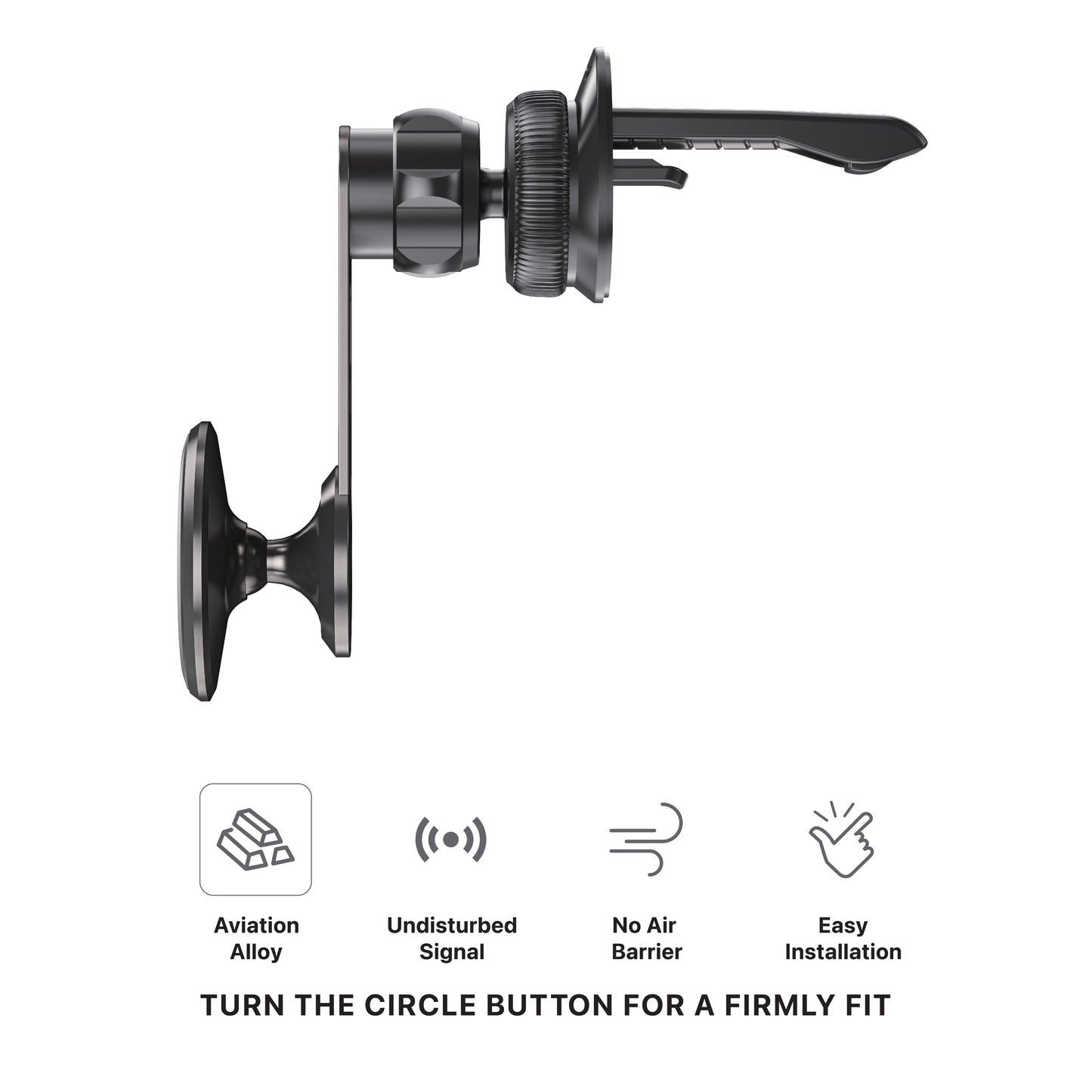 Asli Global Promag Magnetic Air Vent Car Phone Holder