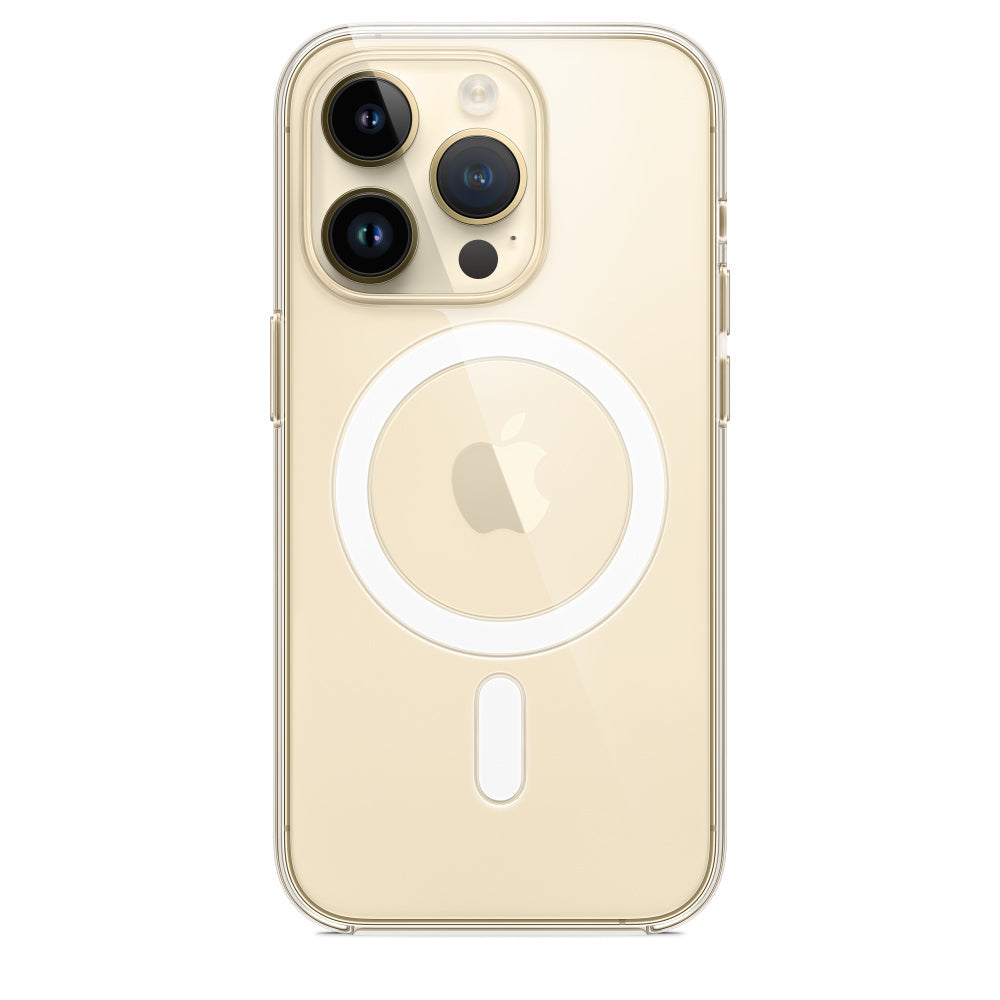 Crystal Clear MagSafe Case for iPhone 14 Pro: Secure Protection, Wireless Charging