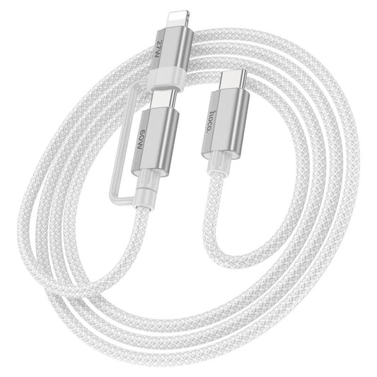 Hoco U134 Primero 2-in-1 Type‑C Lightning 1.2 m Fast Charging Cable