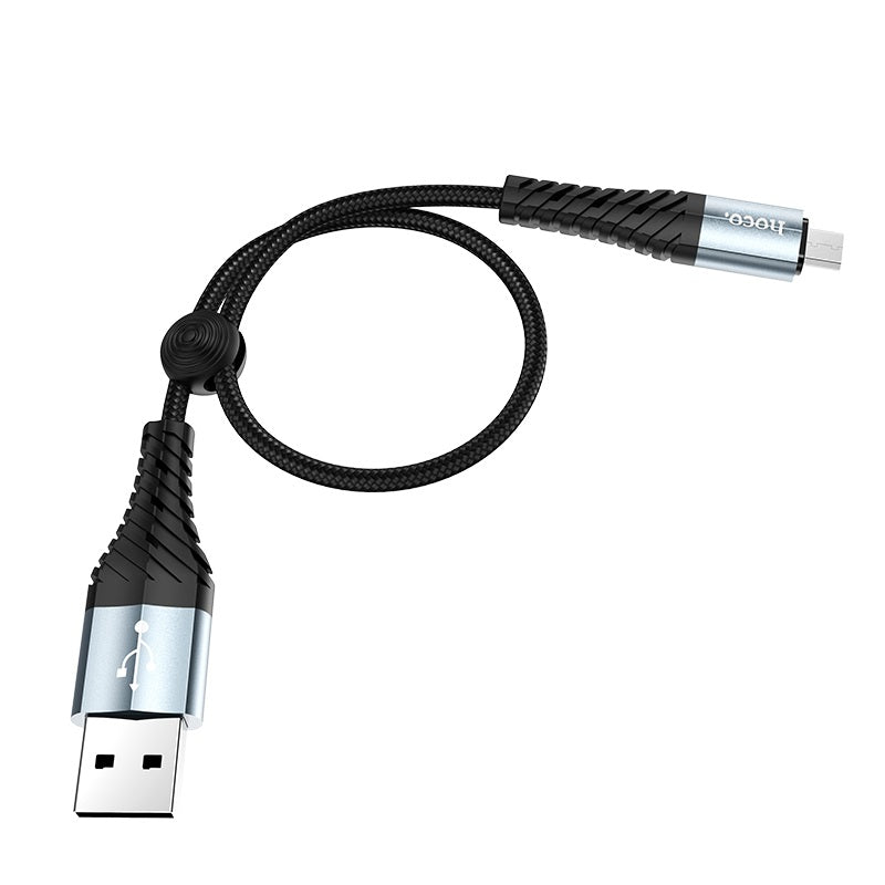 Hoco X38 Cool Charging Micro USB Data Cable 25cm