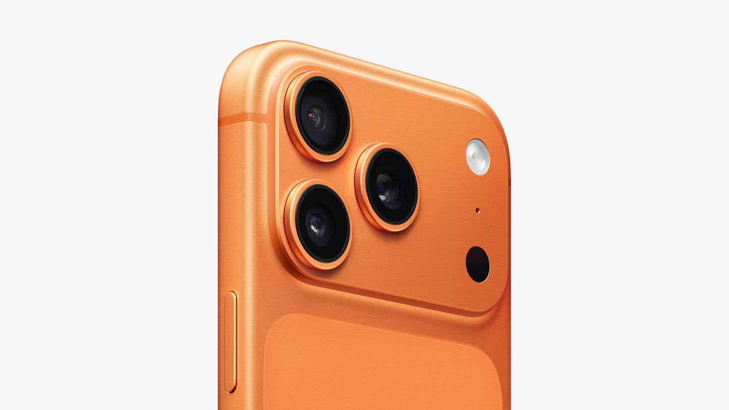 آبل iPhone 17 Pro Max 2 تيرابايت – اللون البرتقالي الكوني – 6.9 بوصة – Dual eSIM – الكويت