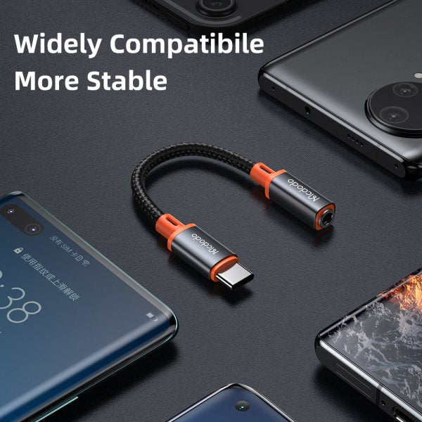 Mcdodo CA-7561 Castle Series Durable Type‑C to DC 3.5mm Cable