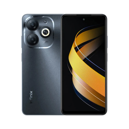 Infinix Smart 8 64GB Black Phone with 6.6" 90Hz Display