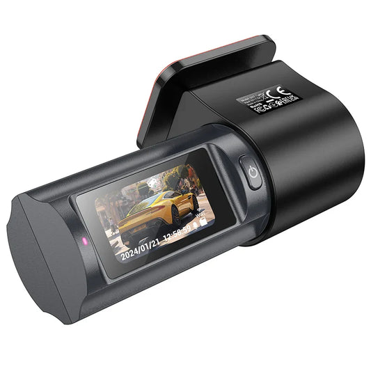 Hoco DV7 2K Hidden Dash Cam with 140° Wide‑Angle Lens