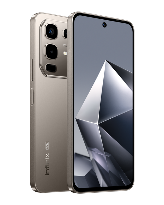 Infinix NOTE 50X 5G Smartphone – 256GB, 8GB RAM, Titanium Grey