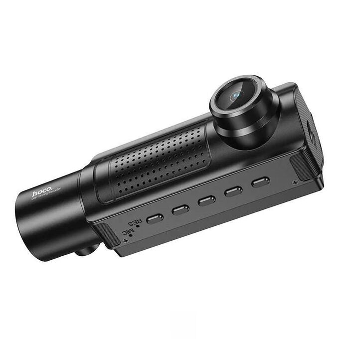 HOCO DI61 Mundial Triple‑Screen WiFi Dash Cam with Front, Rear and Cabin Recording