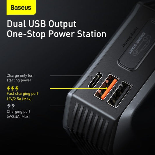 Baseus Super Energy Max 20000mAh Jump Starter Power Bank