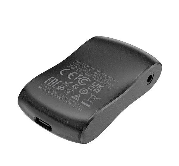 Hoco E73 Pro Journey Bluetooth AUX Audio Receiver Transmitter Black