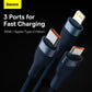 Baseus Flash Series II 100W 3-in-2 Fast Charging Cable 1.2m