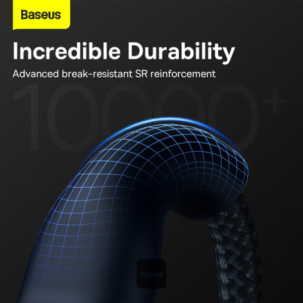 Baseus Flash Series II 100W 3-in-2 Fast Charging Cable 1.2m