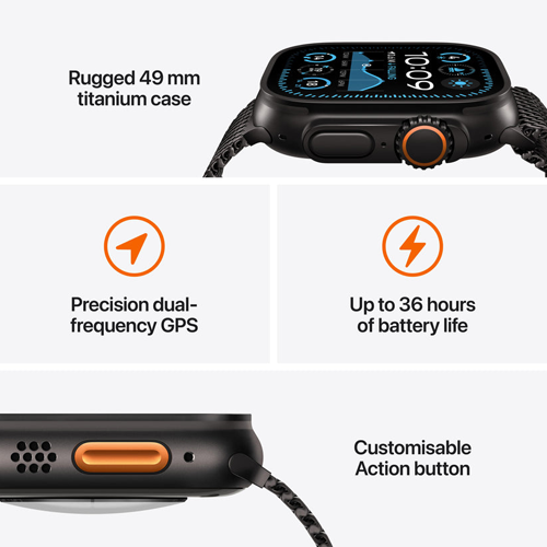 Apple Watch Ultra 2 GPS + Cellular 49mm with Trail Loop (English Edition)