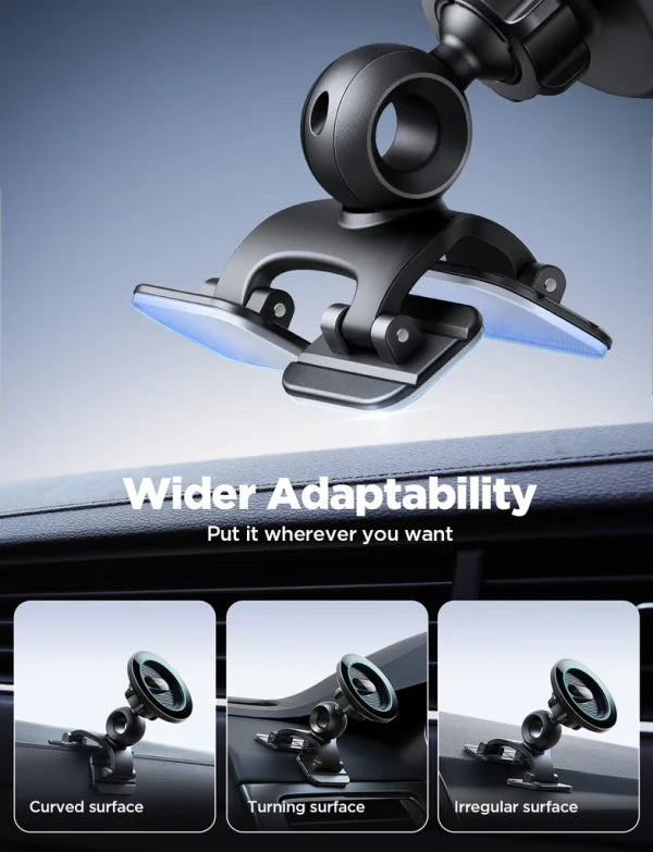 Magnetic Car Air Vent Phone Holder JR-ZS366 Black