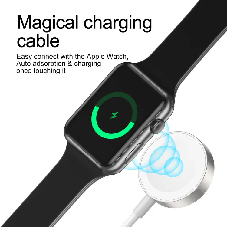 Joyroom iP Magnetic Smartwatch Charging Cable 0.3m White