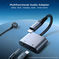 Joyroom Audio-Transfer 2-in-1 Lightning to 3.5mm Charging Adapter
