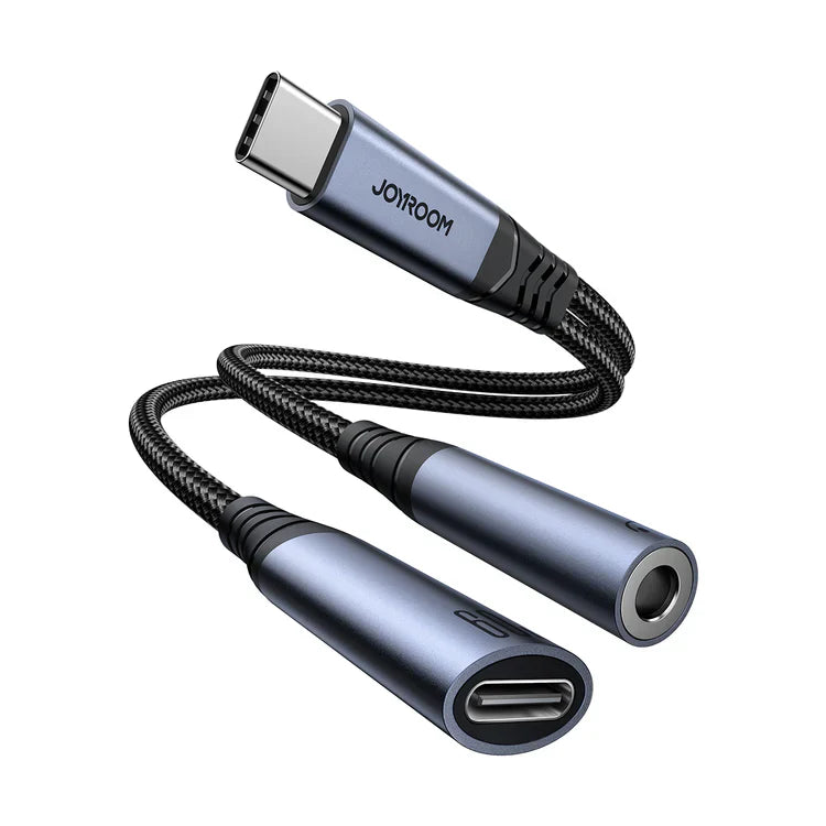 Joyroom 2-in-1 USB‑C Audio Adapter with Charging Port