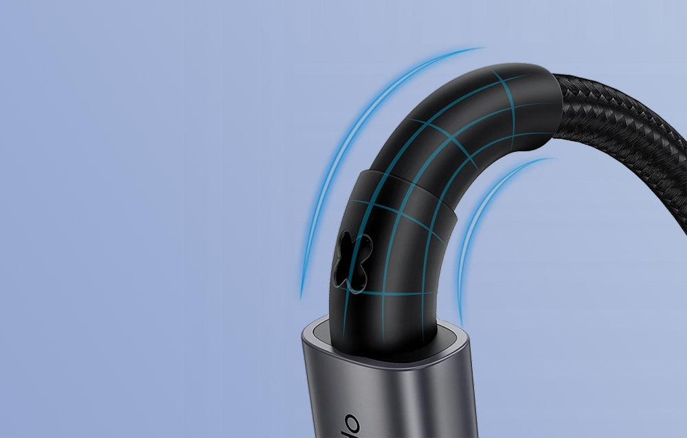 MCDODO 1.8m USB‑A to Lightning Fast Charge Braided Cable Black