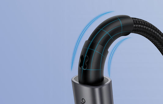 MCDODO 1.8m USB‑A to Lightning Fast Charge Braided Cable Black