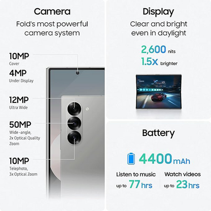Galaxy Z Fold6 5G (12GB+512GB)